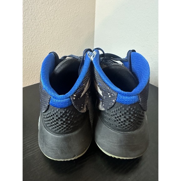NIKE KD Trey 5 III Mens Sz 12 Black Blue Kevin Durant 2015 Basketball Shoes - Picture 7 of 11